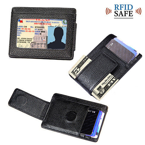 VistaShops - Money Clip with RFID Safe Wallet