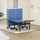 Yeah Depot - Table Tennis Table - 15mm Professional MDF Indoor Table Tennis Table with Table Tennis Net and Bats etc. Quick Assembly, Single Training Table, 108''L x 60''W x 30''H