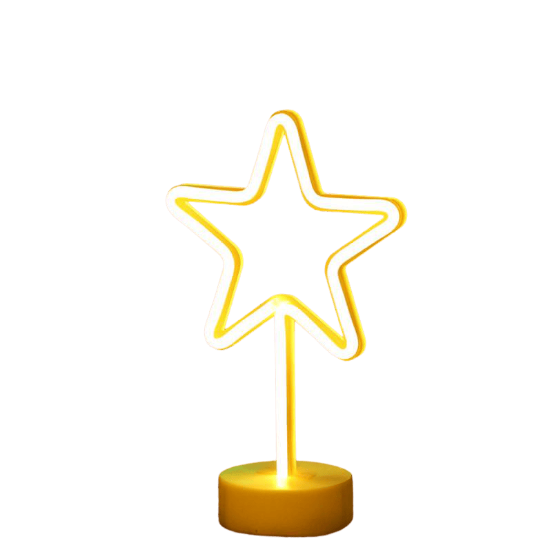 VistaShops - Tropical Nights Neon Deco Lights With Remote Control