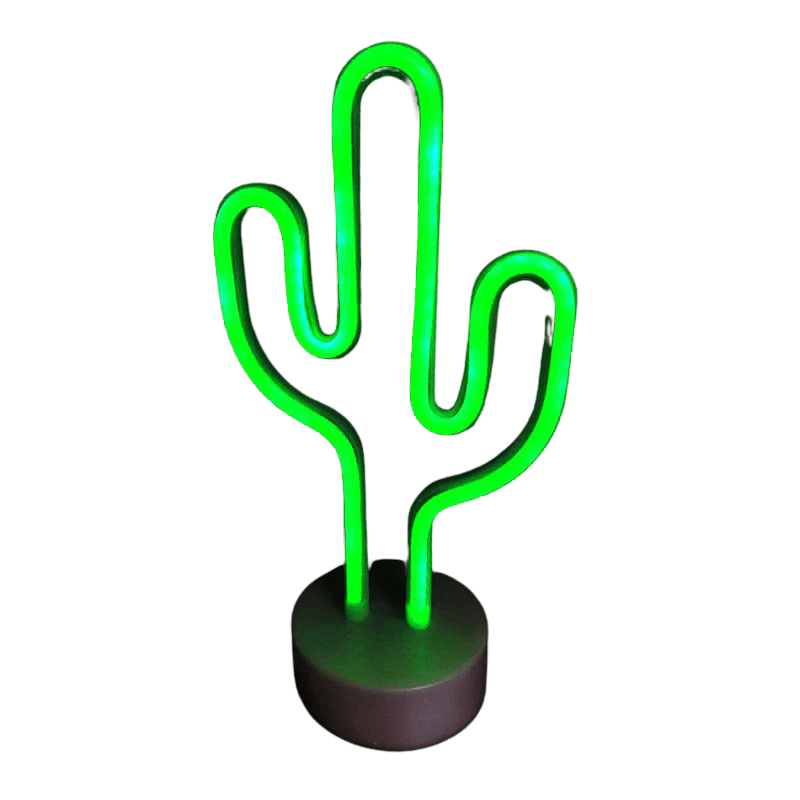VistaShops - Tropical Nights Neon Deco Lights With Remote Control
