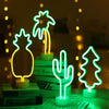 VistaShops - Tropical Nights Neon Deco Lights With Remote Control