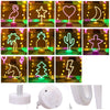 VistaShops - Tropical Nights Neon Deco Lights With Remote Control