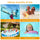 Eggracks by Global Phoenix - 90×60×20In Inflatable Swimming Pool Blow Up Family Pool For Kids Foldable Swim Ball Pool Center