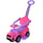 Yeah Depot - Aosom 3 In 1 Push Cars for Toddlers Kid Ride on Push Car Stroller Sliding Walking Car with Horn Music Light Function Secure Bar Ride on Toy for Boy Girl 1-3 Years Old Pink