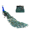 VistaShops - Peacock Crazy Clutch Eye-catching Ensemble In 8 Colors