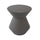 Yeah Depot - Decorative Garden Stool, 17.75'' H Modern Heavy Duty Patio Sturdy Faux Terrazzo Accent Table Side Table Plant Table for Indoor Outdoor, Faux White
