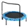 Yeah Depot - XTP002 Assembled children's trampoline happy expression outdoor and indoor for kids age 3 - 7