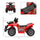 Yeah Depot - Kids Ride-on ATV Four Wheeler Car 6V Battery Powered Motorcycle with Music for 18-36 Months, Red