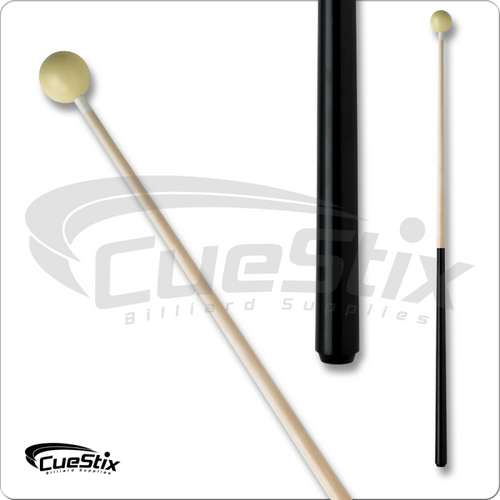 Junior IPJRC Cue With Attached Ball - 44in - Black Handle Pool Cues