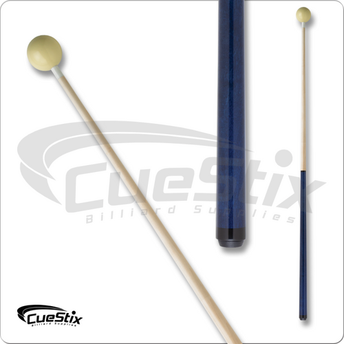 Junior IPJRC Cue With Attached Ball - 44in - Blue Handle Pool Cues