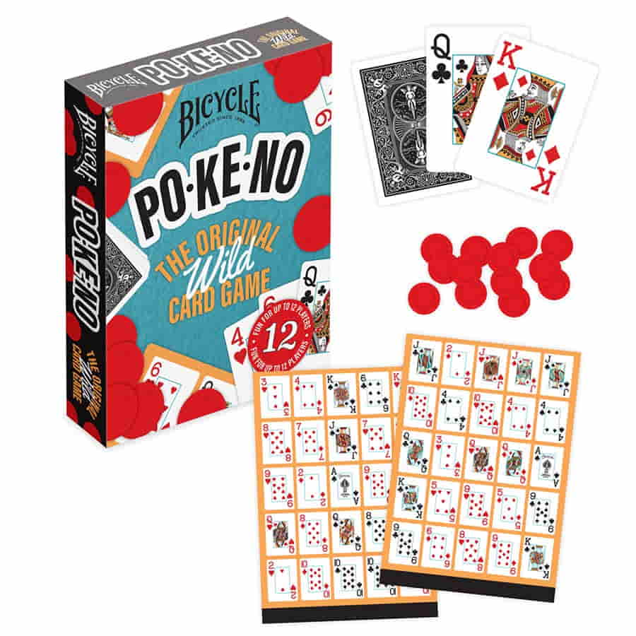 Playing Cards Pokeno Amazon Deck Of Cards Bicycle Pokeno Card Game