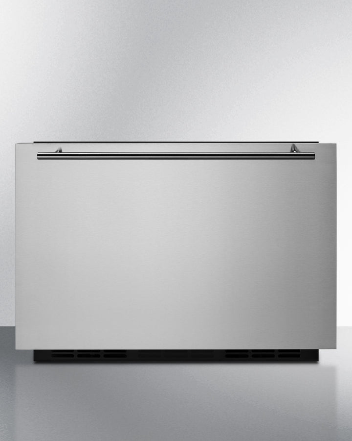 24'' Wide Single Drawer Bulit-In Refrigerator For Indoor Or Outdoor Use With Panel-Ready Front - FF1DSS24 Summit