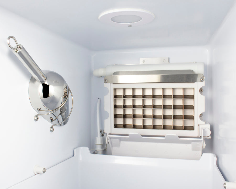15'' Wide Outdoor Built-In Undercounter Nsf-Listed Clear Icemaker With Automatic Defrost And Internal Pump - BIM47OS Summit