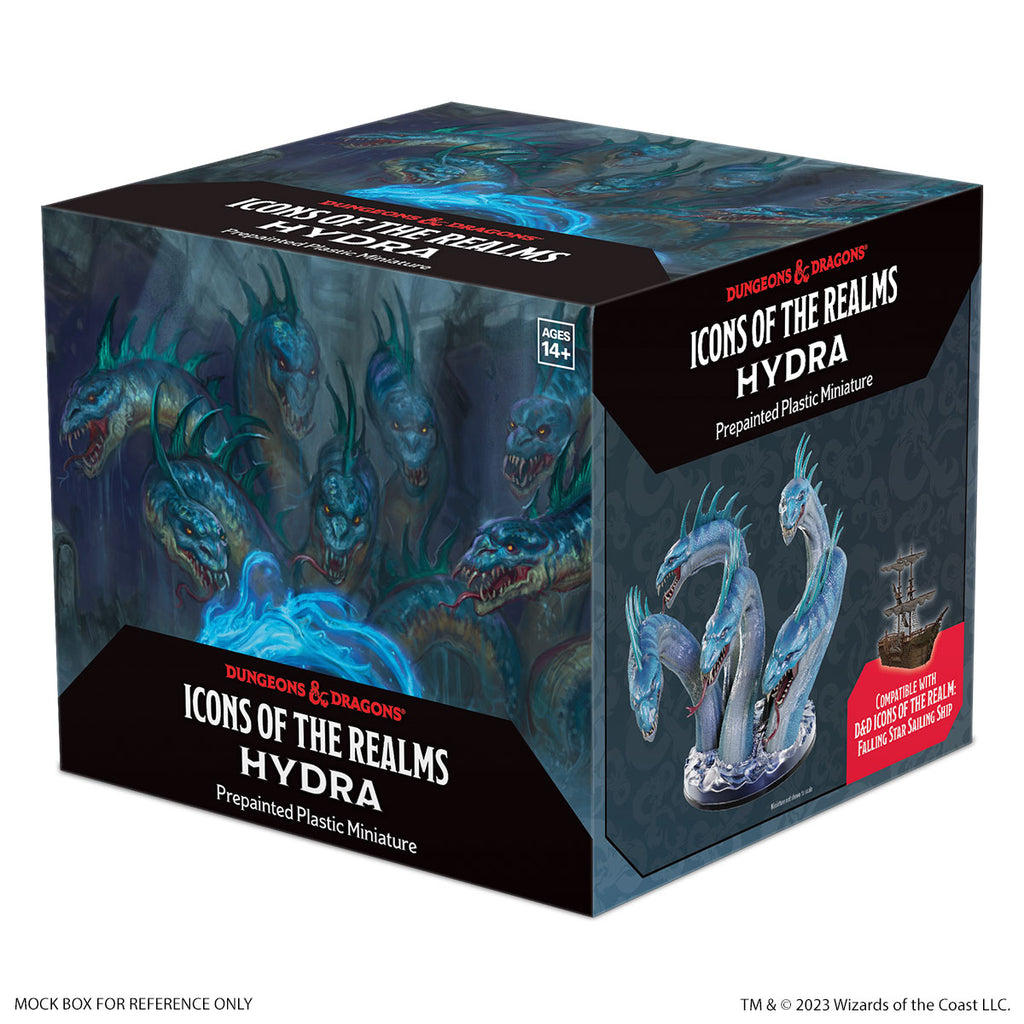 Wizkids - D&D Icons Of The Realms: Hydra Boxed Miniature (Set 29)