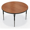 Activity Table - 42'' Round - Amber Cherry Top Surface - Black Edgeband - BALT
