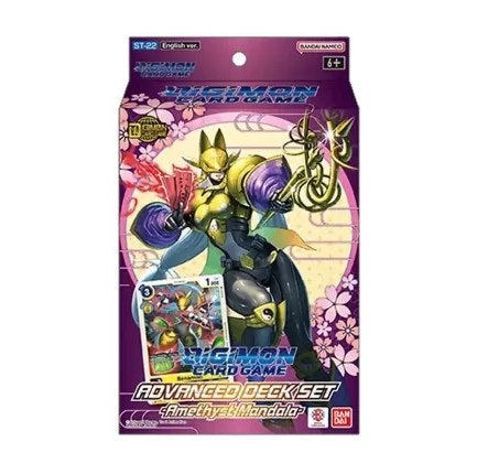 Bandai - Digimon Card Game: Advanced Deck: Amethyst Mandala (St-22)