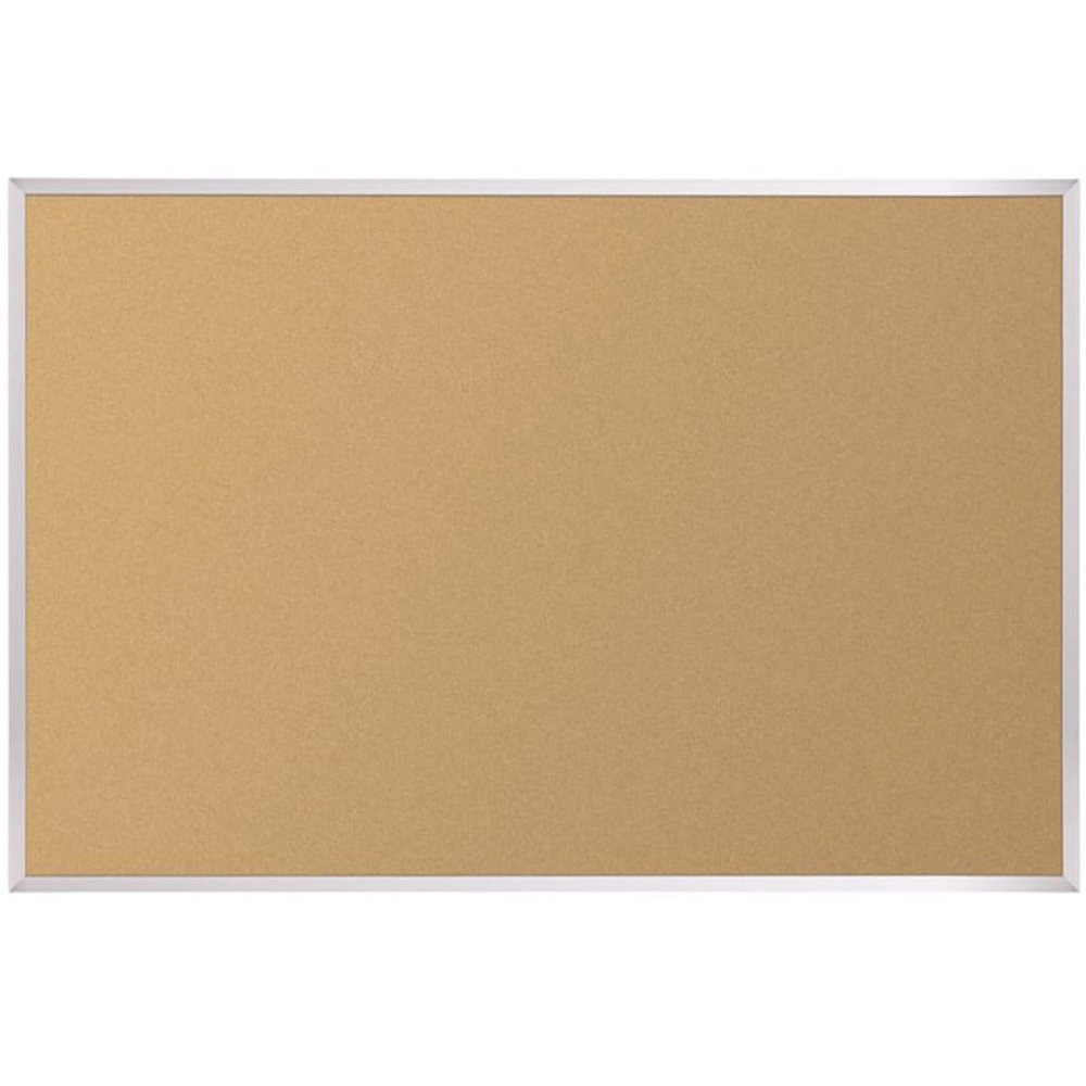 Valu-Tak Tackboard - Aluminum Trim - 4 X 10 - Best-Rite