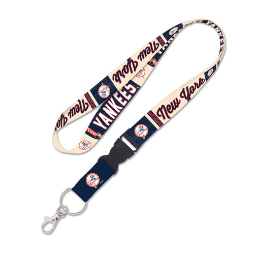 New York Yankees Lanyard with Detachable Buckle Cooperstown - WinCraft