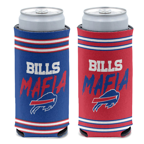 Buffalo Bills Can Cooler Slim Can Bills Mafia Design - WinCraft