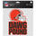 Cleveland Browns Decal 8x8 Perfect Cut Color Slogan - WinCraft