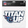 Tennessee Titans Decal 8x8 Perfect Cut Color Slogan - WinCraft