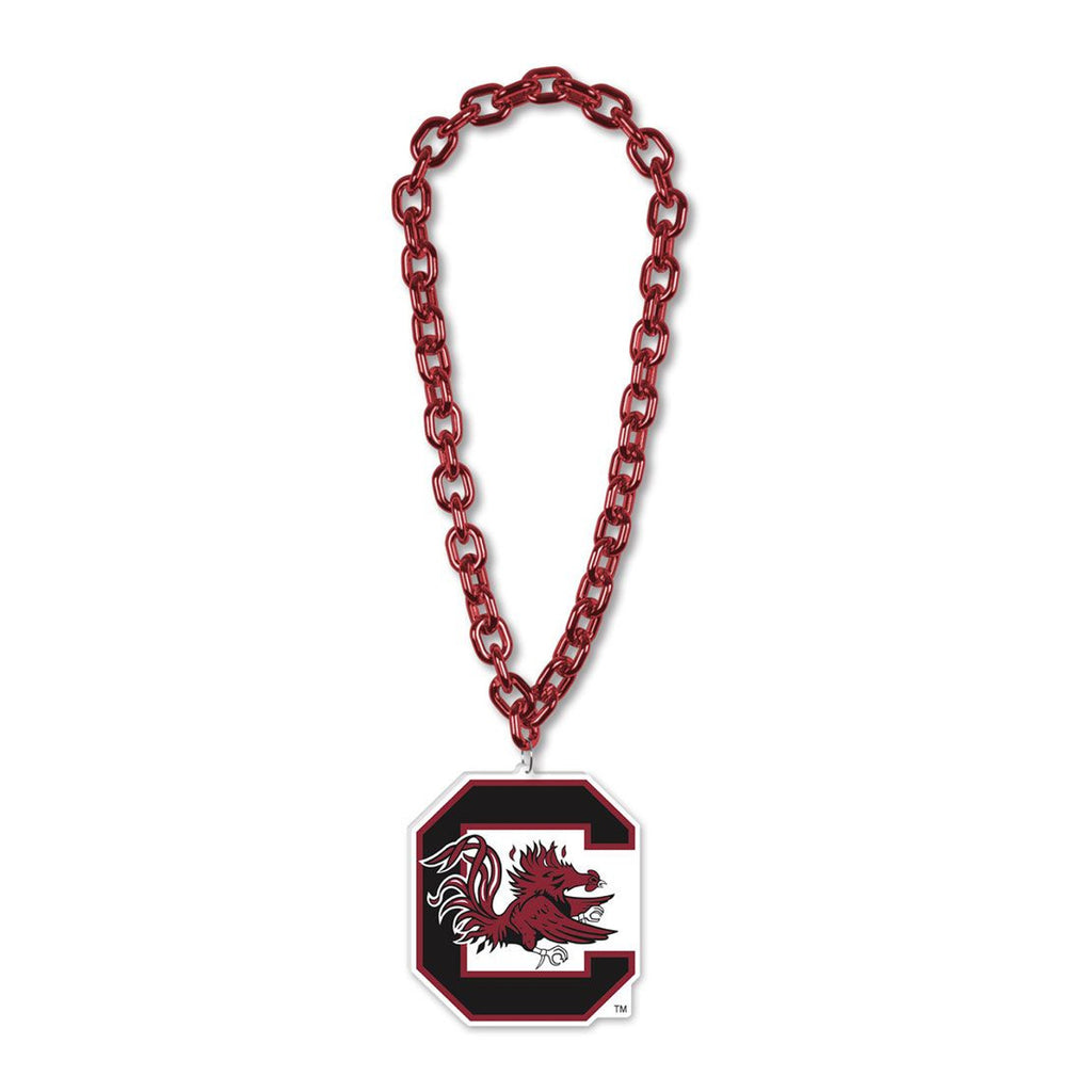 South Carolina Gamecocks Necklace Big Fan Chain - 4