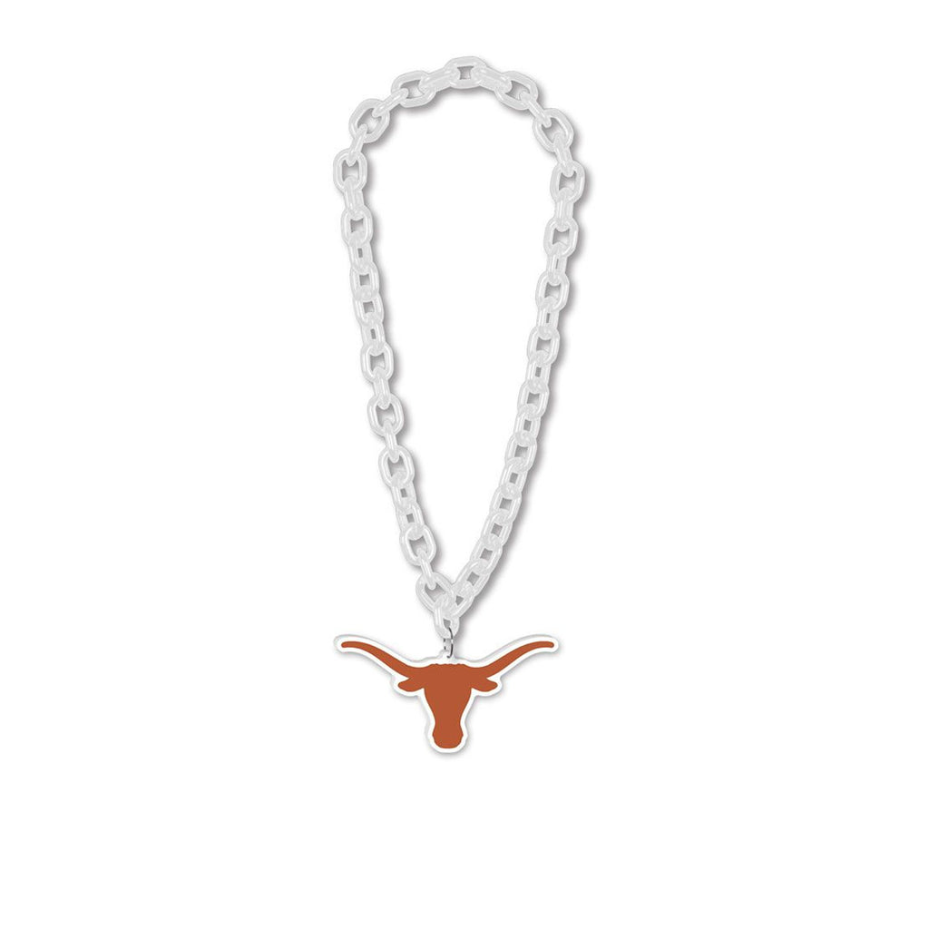Texas Longhorns Necklace Big Fan Chain - 4