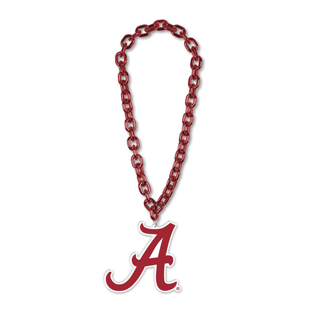 Alabama Crimson Tide Necklace Big Fan Chain - Wincraft Fanatics
