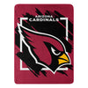 Arizona Cardinals Blanket 46x60 Micro Raschel Dimensional Design Rolled - The Northwest Company
