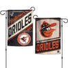 Baltimore Orioles Flag 12x18 Garden Style 2 Sided Cooperstown - Wincraft