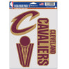 Cleveland Cavaliers Decal Multi Use Fan 3 Pack - 0