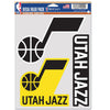Utah Jazz Decal Multi Use Fan 3 Pack - 0