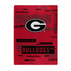 Georgia Bulldogs Blanket 60x80 Raschel Digitize Design - The Northwest Company