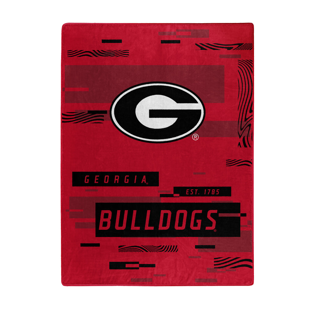 Georgia Bulldogs Blanket 60x80 Raschel Digitize Design - The Northwest Company