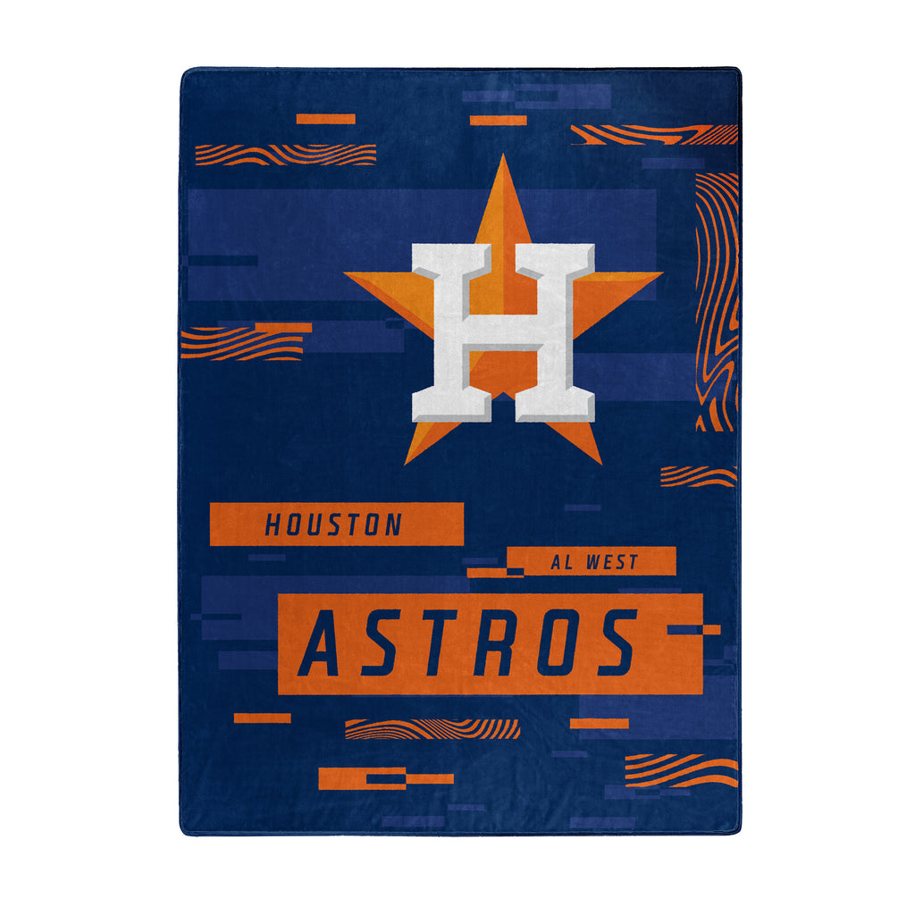 Houston Astros Blanket 60x80 Raschel Digitize Design - The Northwest Company