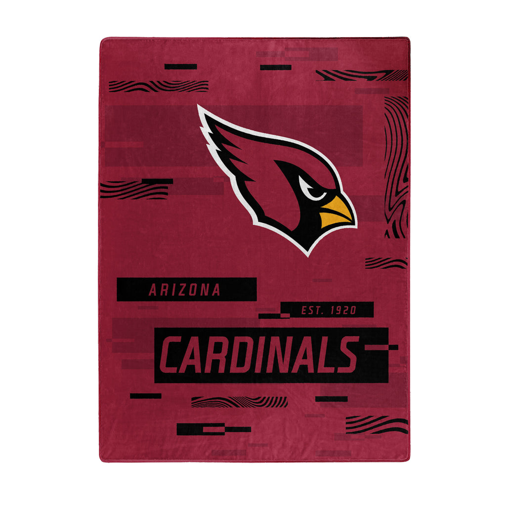 Arizona Cardinals Blanket 60x80 Raschel Digitize Design - The Northwest Company