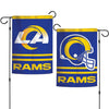 Los Angeles Rams Flag 12x18 Garden Style 2 Sided - WinCraft