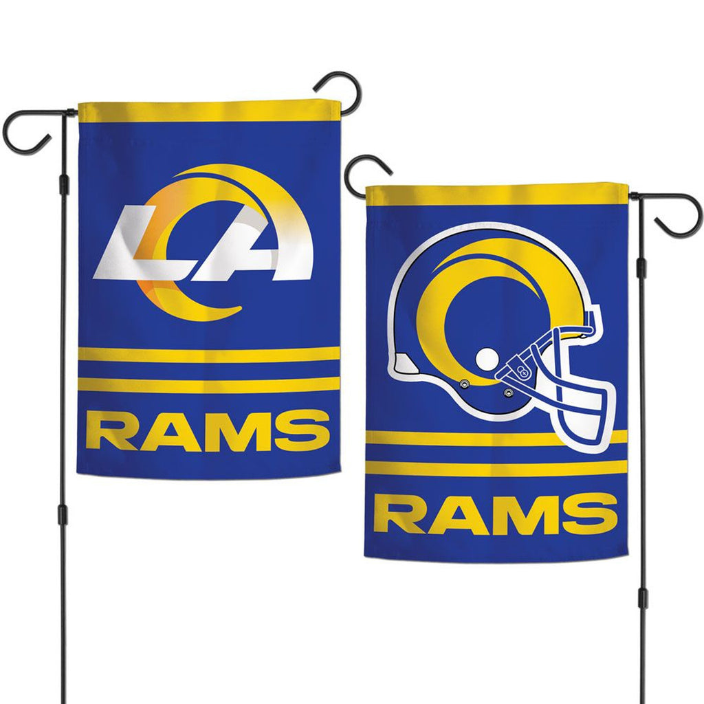 Los Angeles Rams Flag 12x18 Garden Style 2 Sided - WinCraft