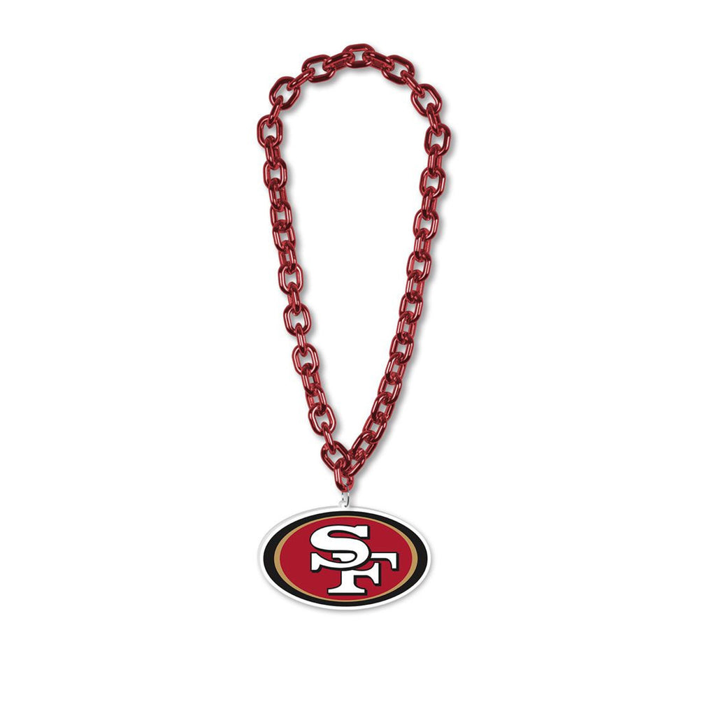 San Francisco 49ers Necklace Big Chain - Wincraft Fanatics