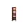 3-Shelf Folding Bookcase 14'' Wide-Walnut - Casual Home