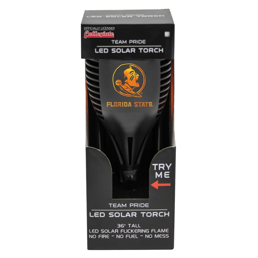 Florida State Seminoles Solar Torch LED - Sporticulture