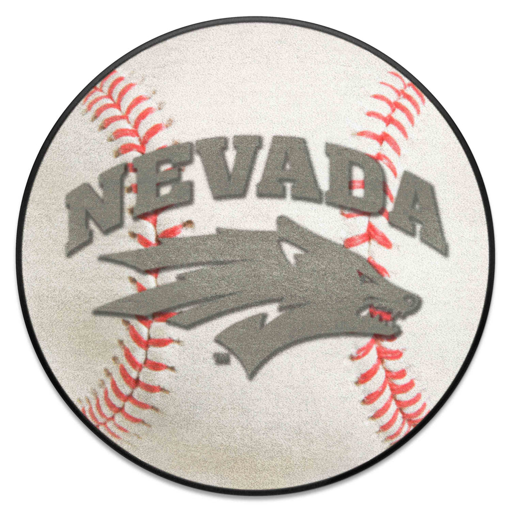 Fanmats - University of Nevada Baseball Mat 27'' diameter
