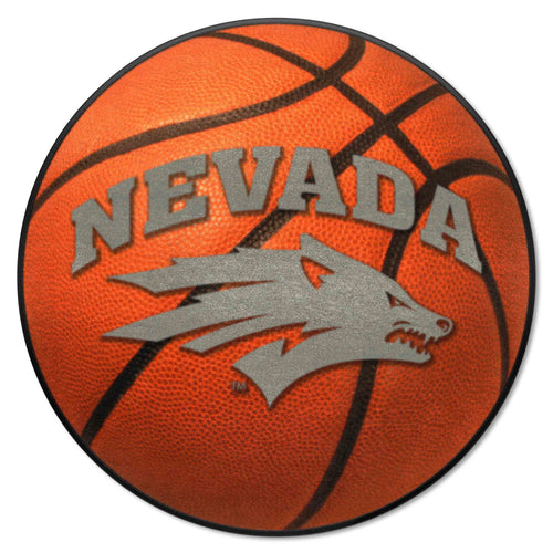 Fanmats - University of Nevada Basketball Mat 27'' diameter
