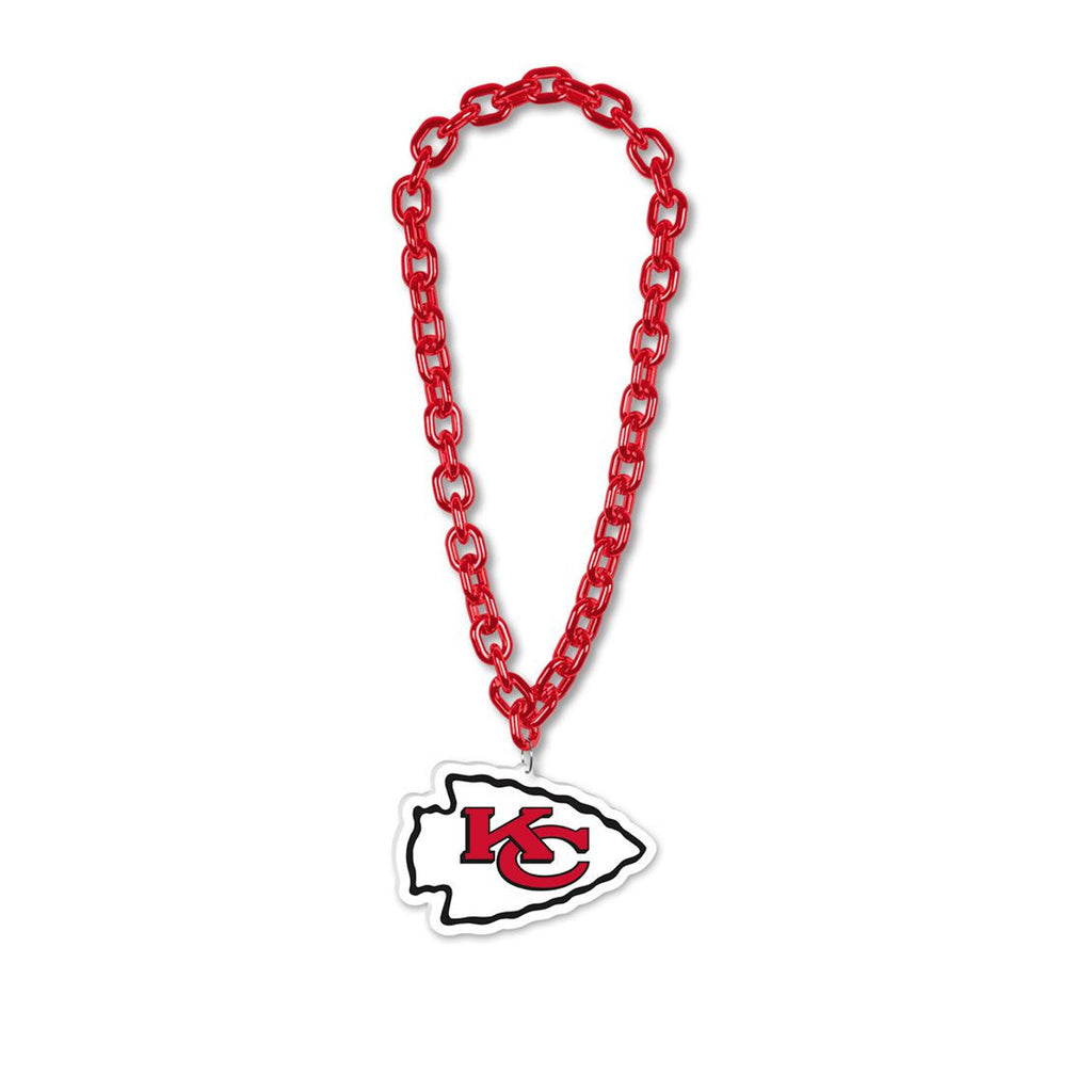 Kansas City Chiefs Necklace Big Chain - Wincraft Fanatics