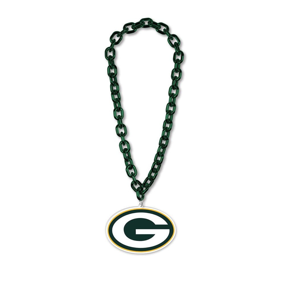 Green Bay Packers Necklace Big Chain - Wincraft Fanatics