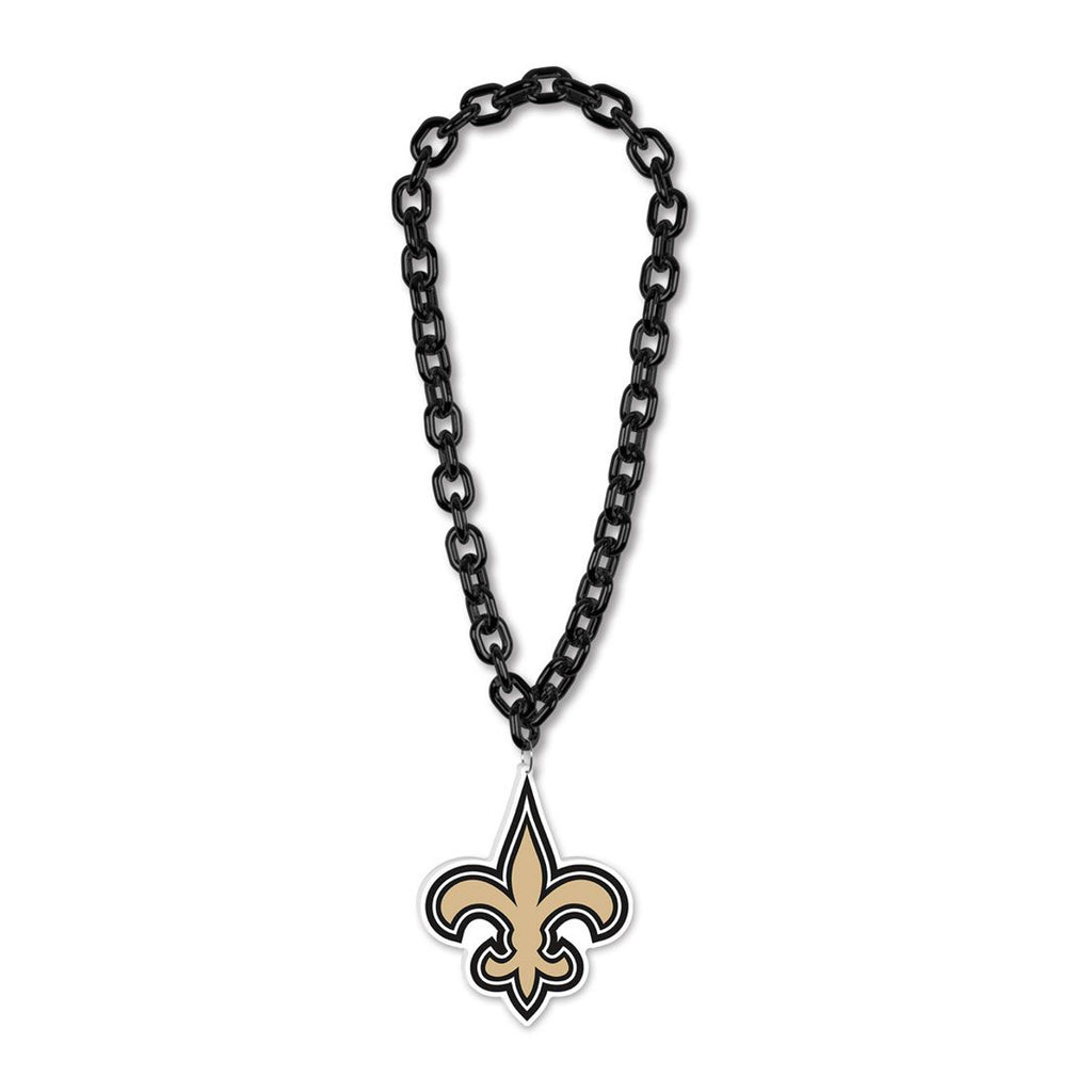 New Orleans Saints Necklace Big Chain - Wincraft Fanatics