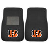 Fanmats - NFL - Cincinnati Bengals 2-pc Embroidered Car Mat Set  17''x25.5''
