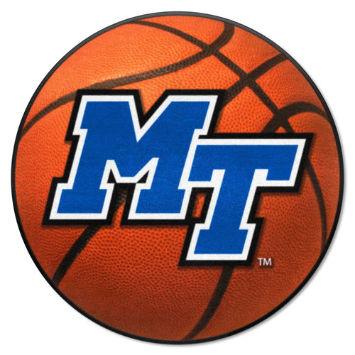 Fanmats - Middle Tennessee State University Basketball Mat 27'' diameter