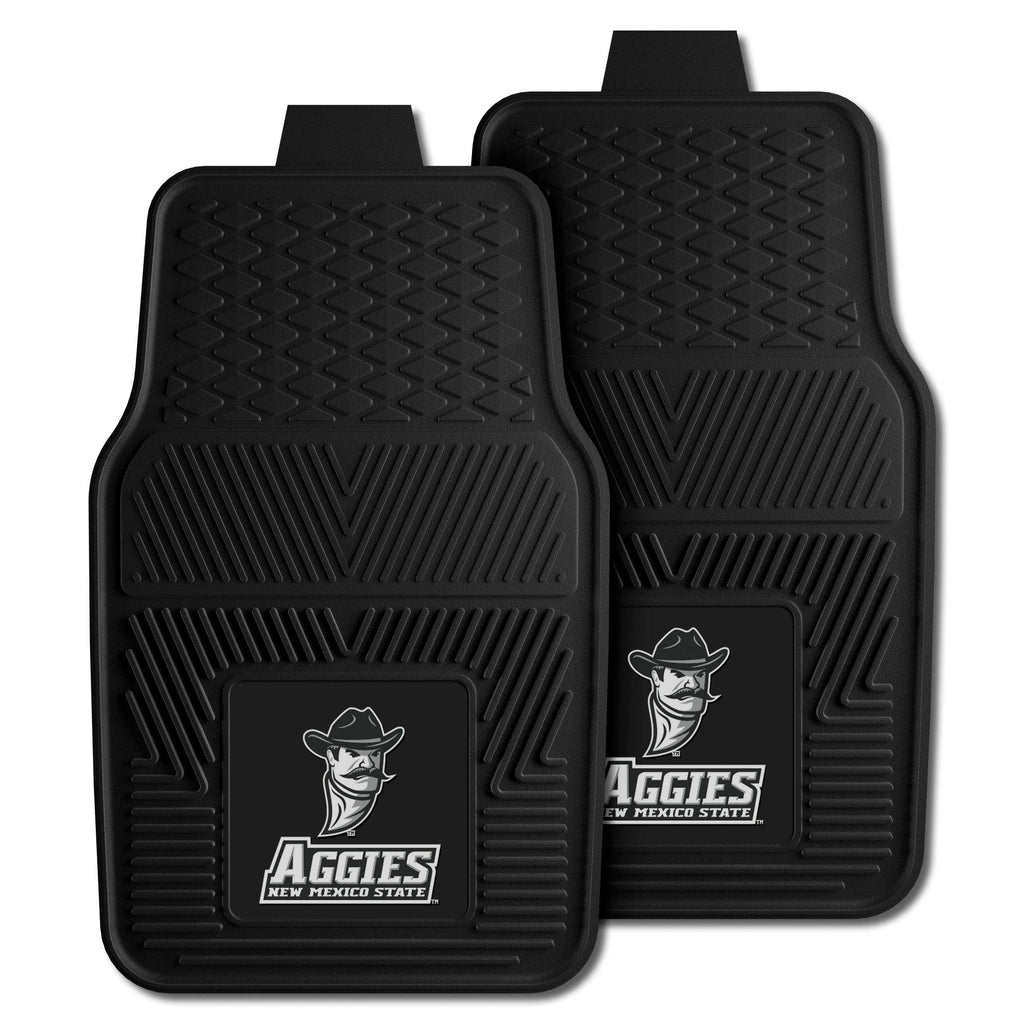 Fanmats - New Mexico State University 2-pc Vinyl Car Mat Set 17''x27''