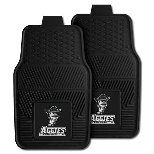 Fanmats - New Mexico State University 2-pc Vinyl Car Mat Set 17''x27''